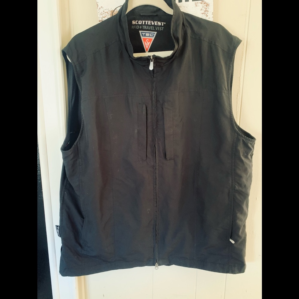 Scottevest RFID Travel Vest Sz XL & XLNT Condition